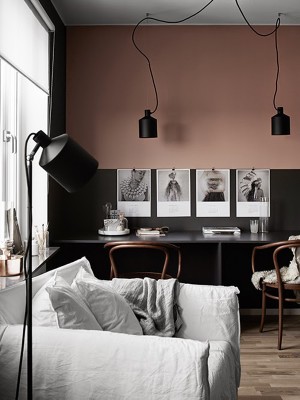 Trend Scout: walls pinted half black - We Are Scout