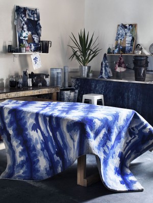 Shibori x Tappeti rug collaboration