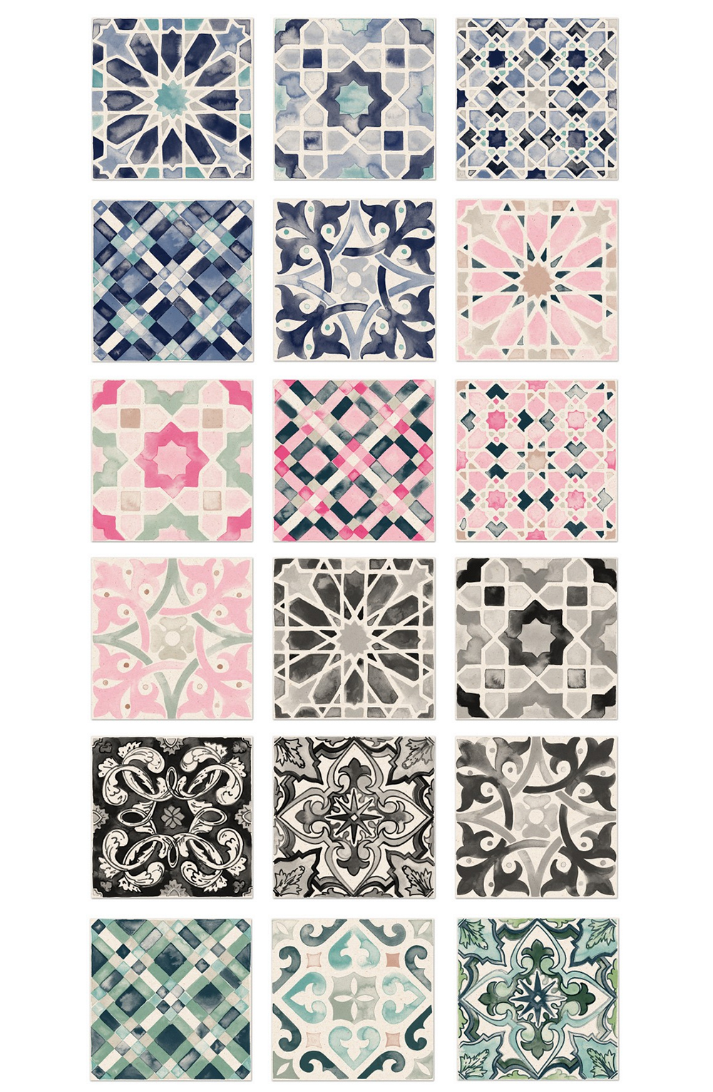 FIRST LOOK: Quercus & Co removable wallpaper tiles - We Are Scout