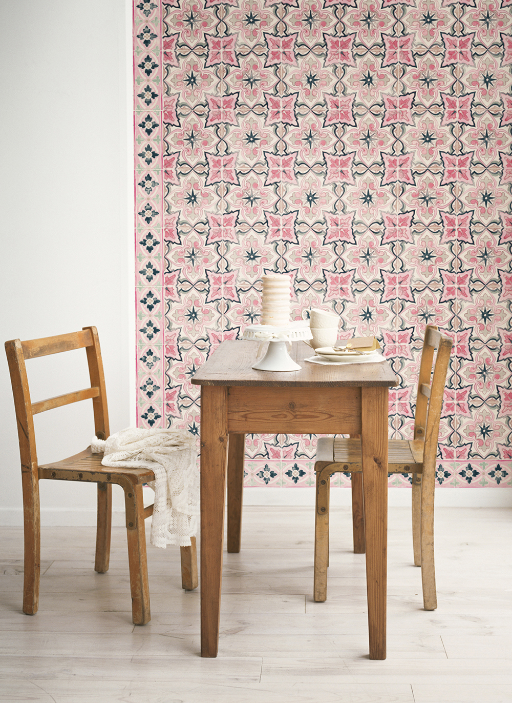 FIRST LOOK Quercus & Co removable wallpaper tiles We Are Scout