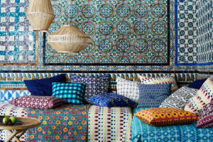 Brilliant pattern and colour in IKEAASSA - a new handmade range