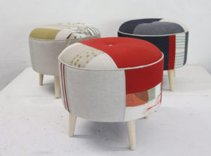 Atomic Ottoman Kit from furnish.ed - furniture designer and maker Maaike Pullar of studioMAAIKE